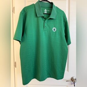 Adidas Celtics Green Polo Shirt
